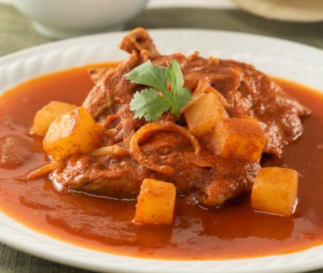 Bistec en Salsa Roja